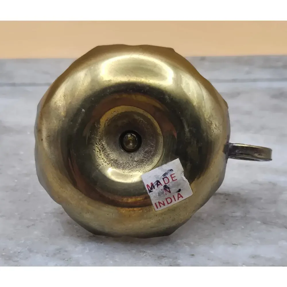 VTG Brass Made in India Micro Mini Candle Holder